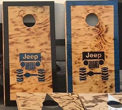 Jeep  cornhole boards
