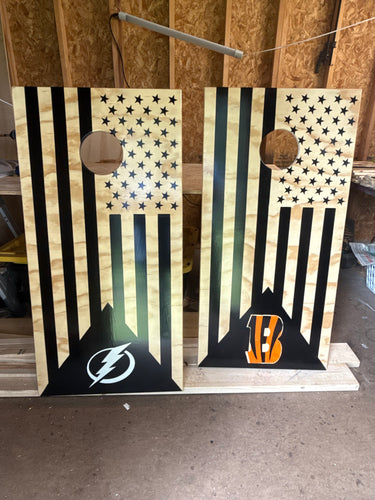 Cincinnati Bengals cornhole  boards