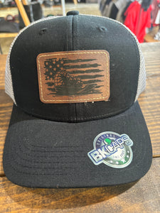 Airboat and flag hat