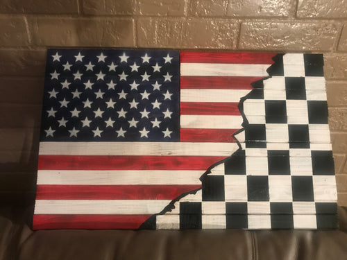 Checkers flag