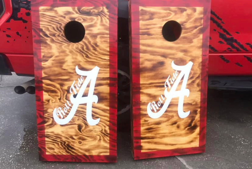 University of South Alabama Diamond Cornhole Boards