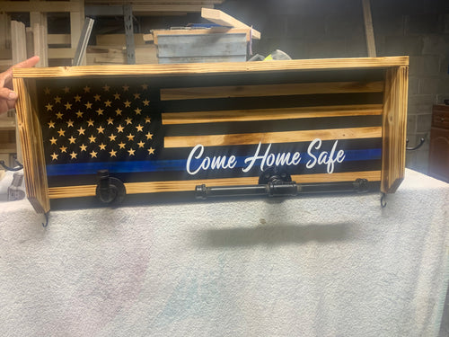 Come Home Safe (with holders,hooks,coin holder)