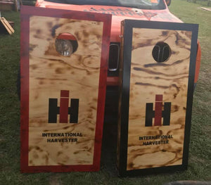 Steelers cornhole boards – Backroad Wood Work