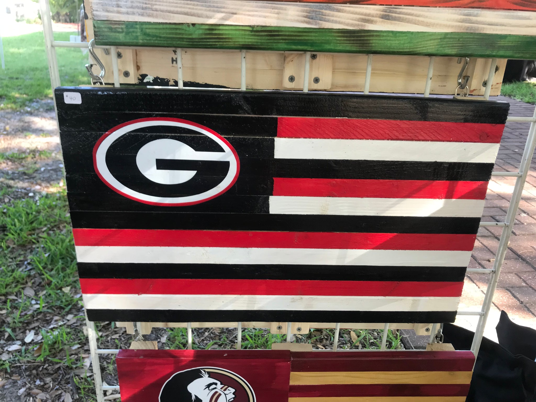 University of Georgia National Championship 2021 Wood Sign, Atlanta Br –  Great American Flag Company