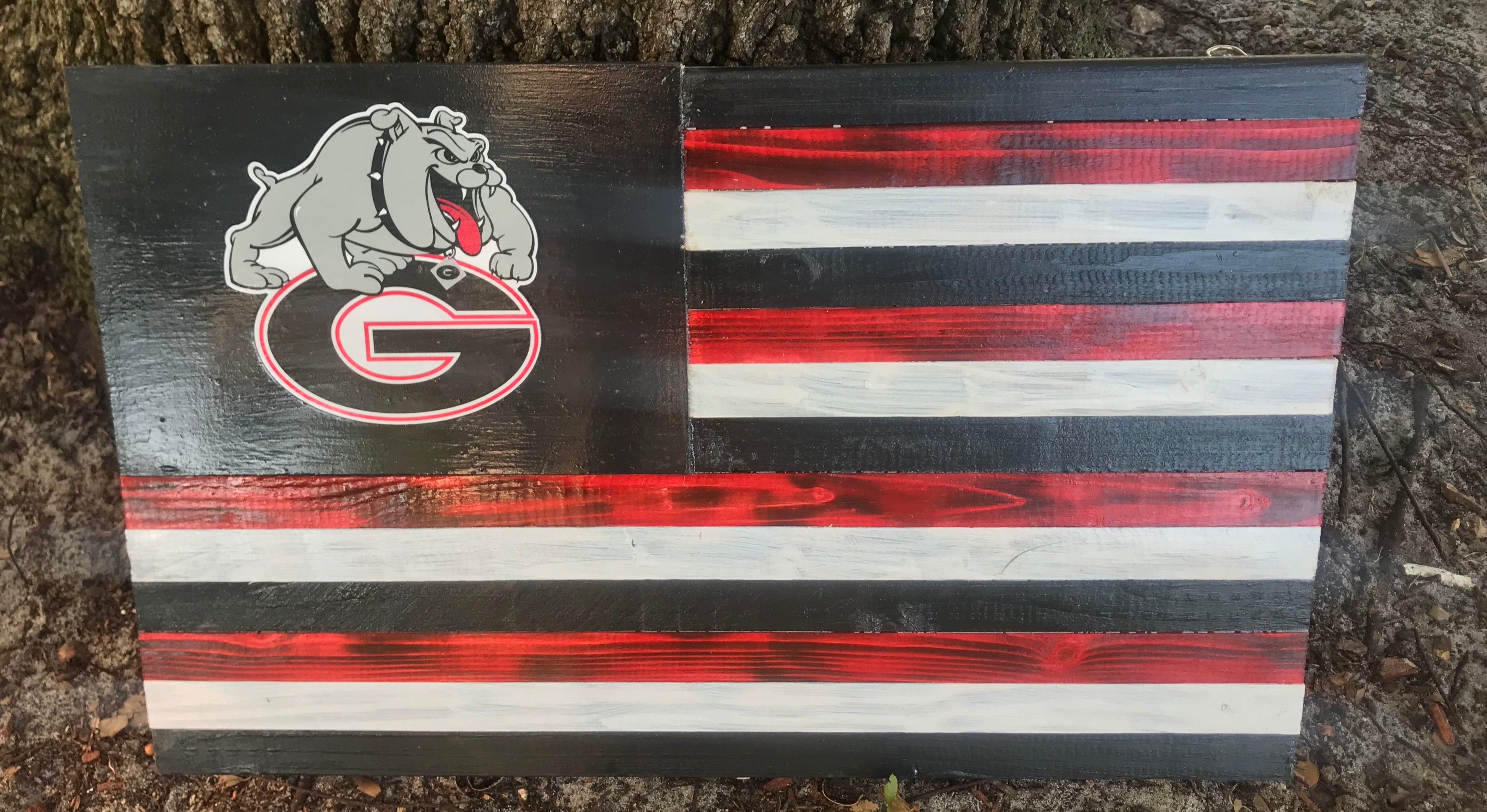 University of Georgia National Championship 2021 Wood Sign, Atlanta Br –  Great American Flag Company