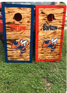 Bartow high school cornhole boards