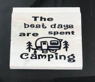 camping sign